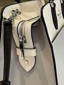 Satchel Purse Colorblock Grey Bag Spade Platinum Medium Madison Kate KC621 Leather