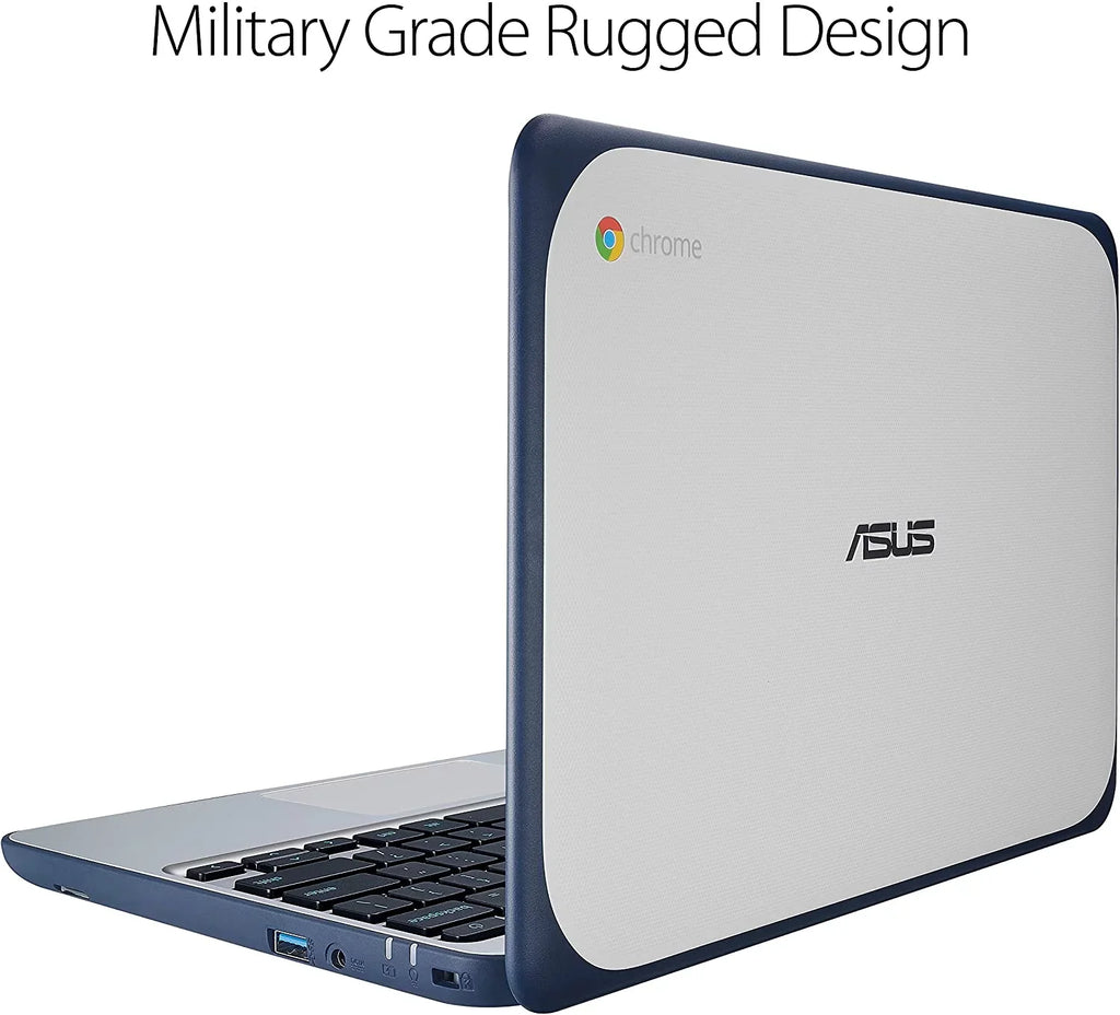 Chrome, Celeron, (Used 1.60 B) SSD Grade Hard Chromebook Drive, DDR3 4GB 16GB Intel Screen GHz ASUS C202SA-YS02, 11" RAM,