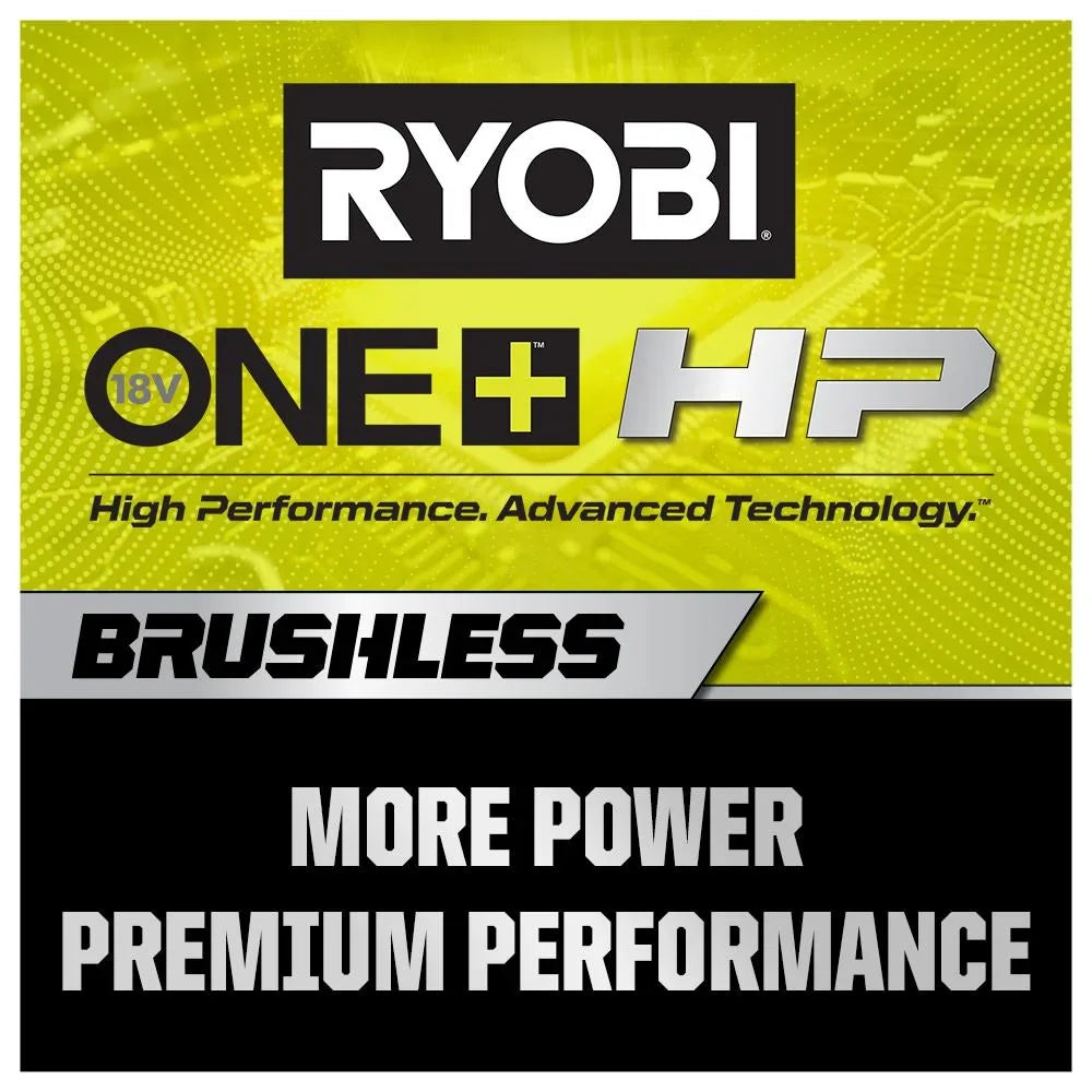 Cordless ONE+ (Tool HP Brushless (P262) in. 4-Mode RYOBI Wrench Impact 1/2 18V Only)