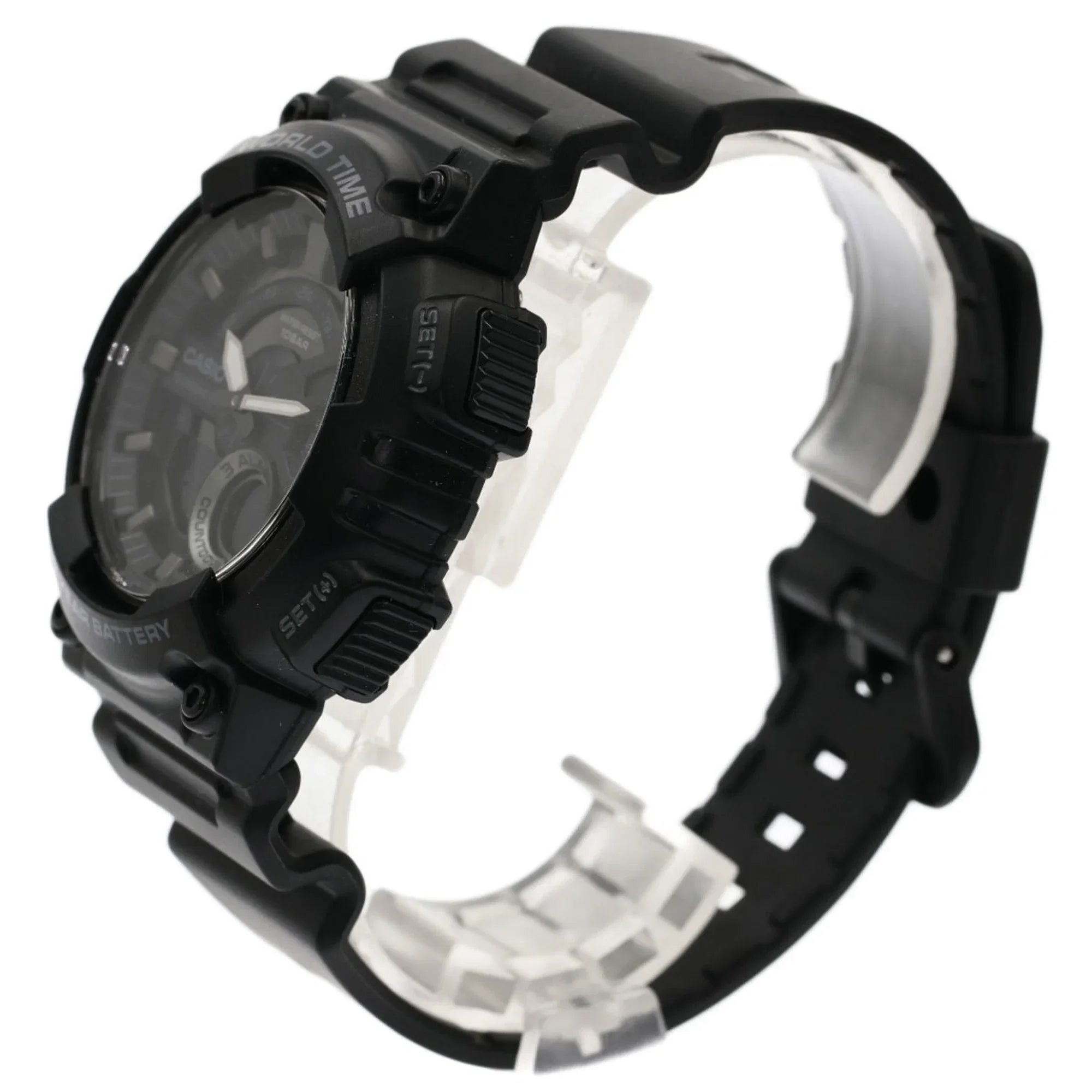 Steel/Rubber AEQ-110 CASIO Stainless Casio Watch (Good) Pre-Owned Men's