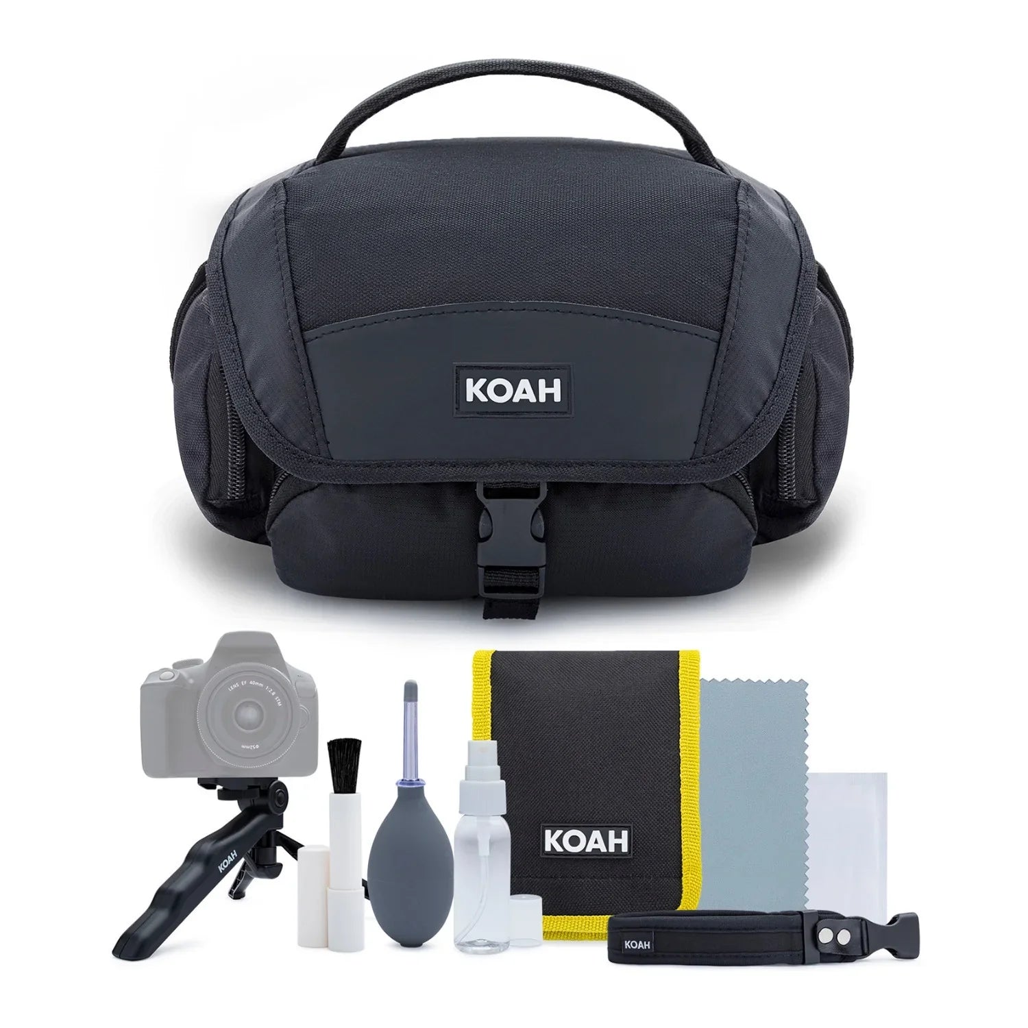with (Blue) Card and Cleaning Bundle Accessory PENTAX 64GB Memory Kit Bag Compact WG-90 Camera