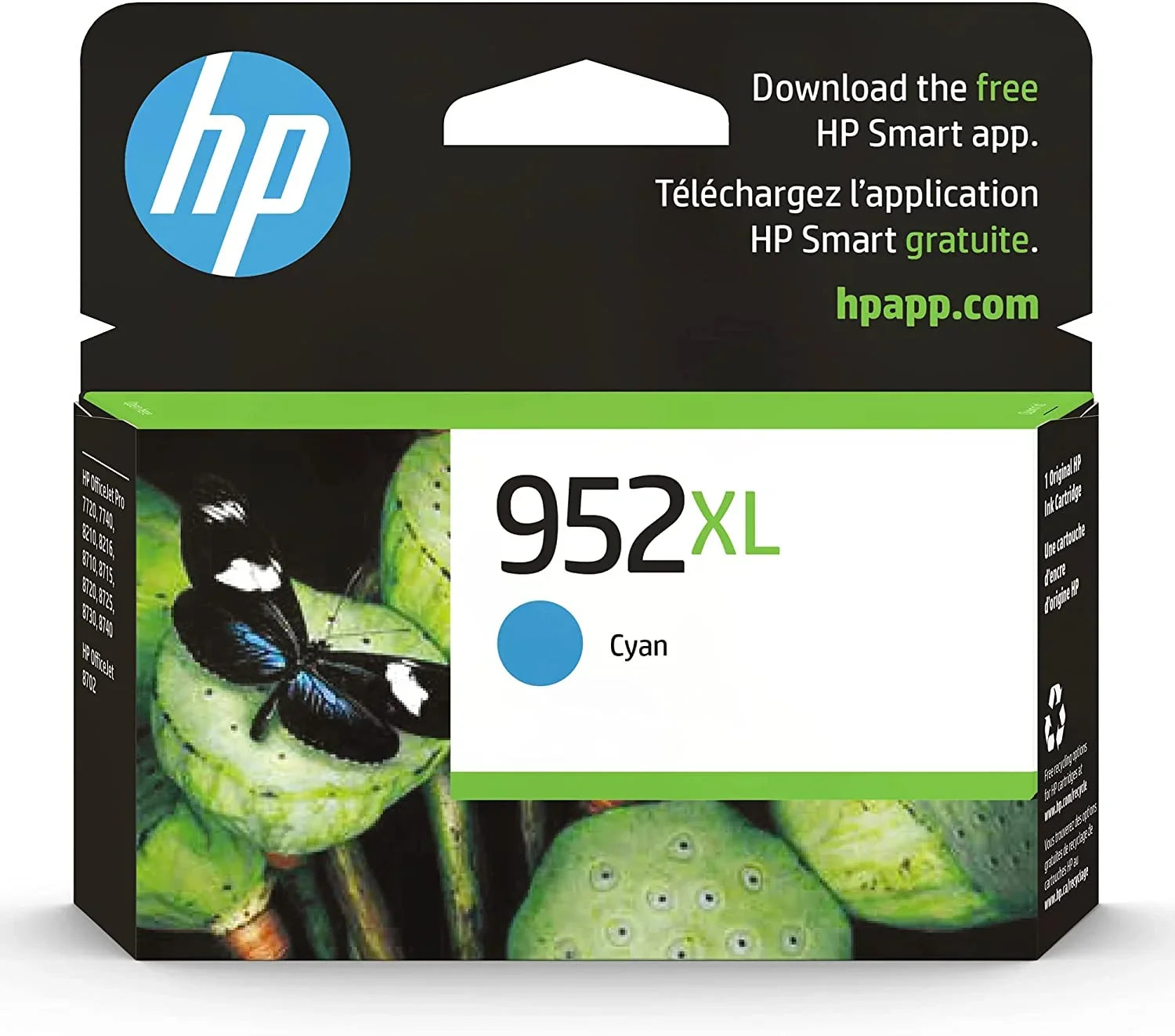 952XL Color 1 HP (1 Cyan, 1 Magenta, 952XL 952XL 952XL Yellow)