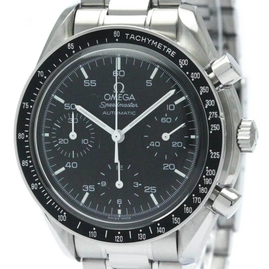 Mens Speedmaster OMEGA Steel Watch Pre-Owned Automatic Polished 3510.50 (Good)