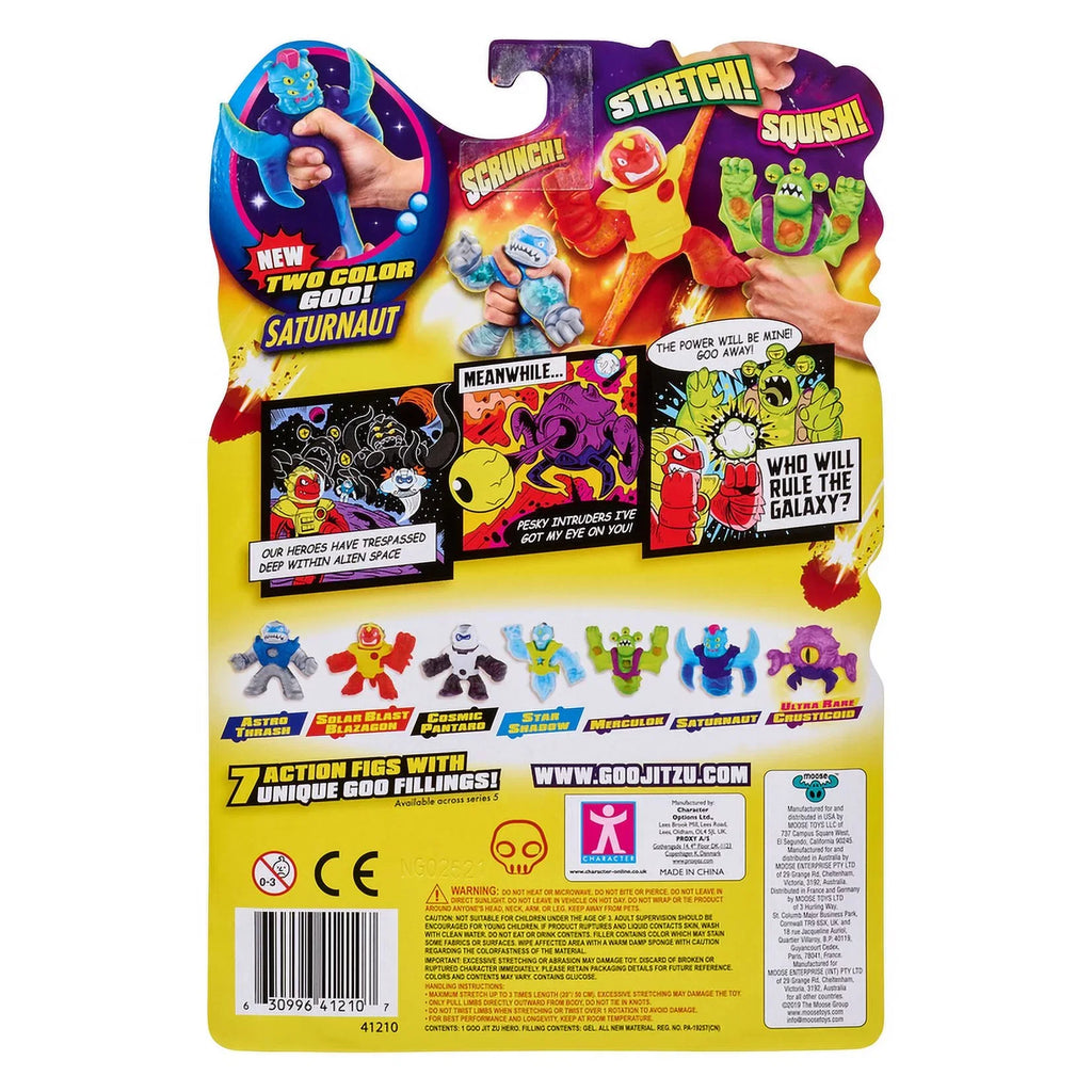 '- Saturnaut Action Goo Figure Heroes Zu Jit Attack, of Galaxy