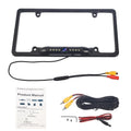 Cars - Cam Universal IP68 Viewing View for Camera Night Angle Waterproof KingFurt - Wired 170° American Backup Vision - Rear