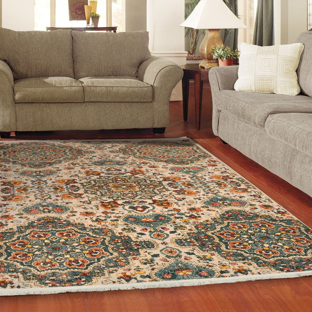 Dining x 3 Living Indoor Room ft. Blossom Door Room, Vintage Round by 5' Echo 5' 2 5' Mat Bedroom, ft.