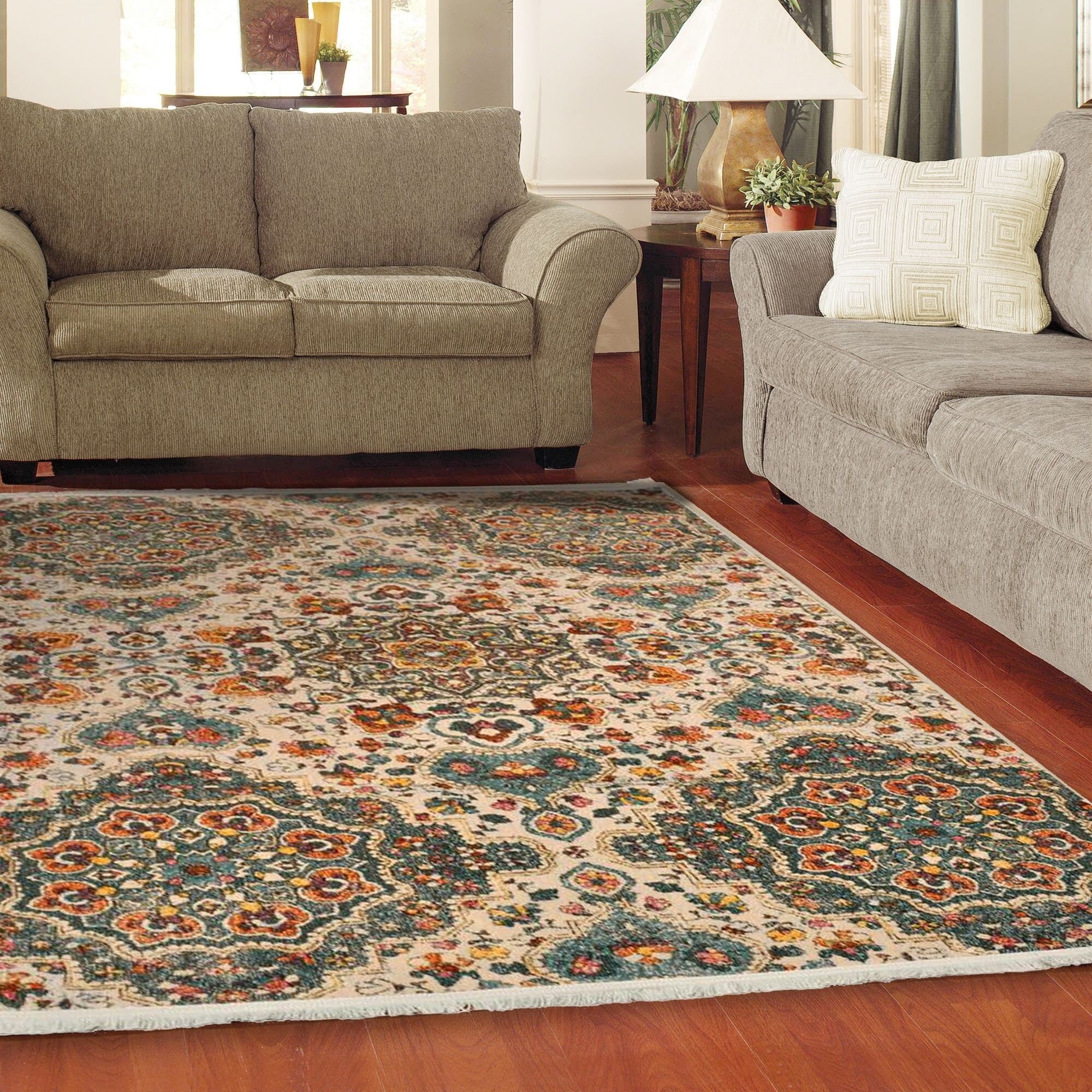Dining x 3 Living Indoor Room ft. Blossom Door Room, Vintage Round by 5' Echo 5' 2 5' Mat Bedroom, ft.