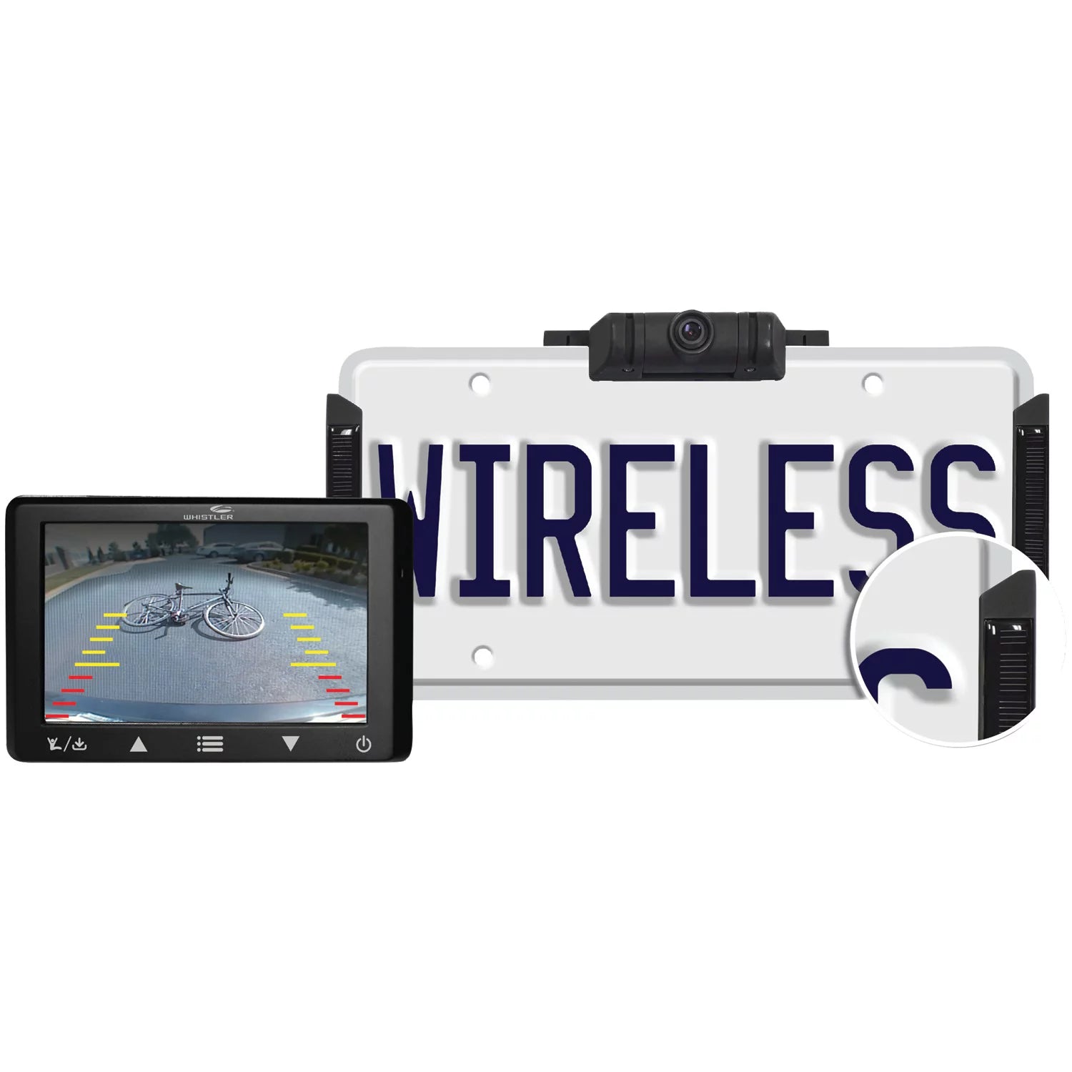 Panels Wireless Solar Backup Digital Camera with WBU-1000 Whistler