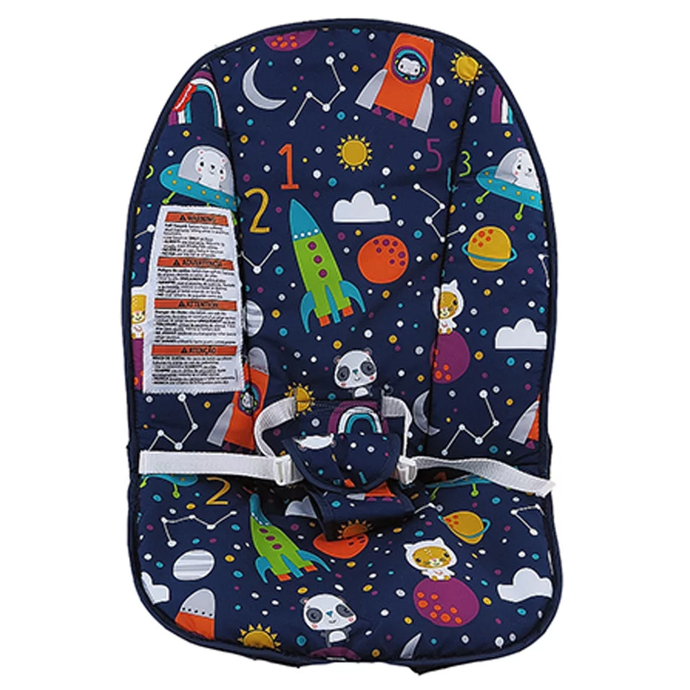 ~ Part - Space Fun Replacement Print Baby GPN10 Replacement Cover/Pad ~ Ship Seat Fisher-Price Bouncer for
