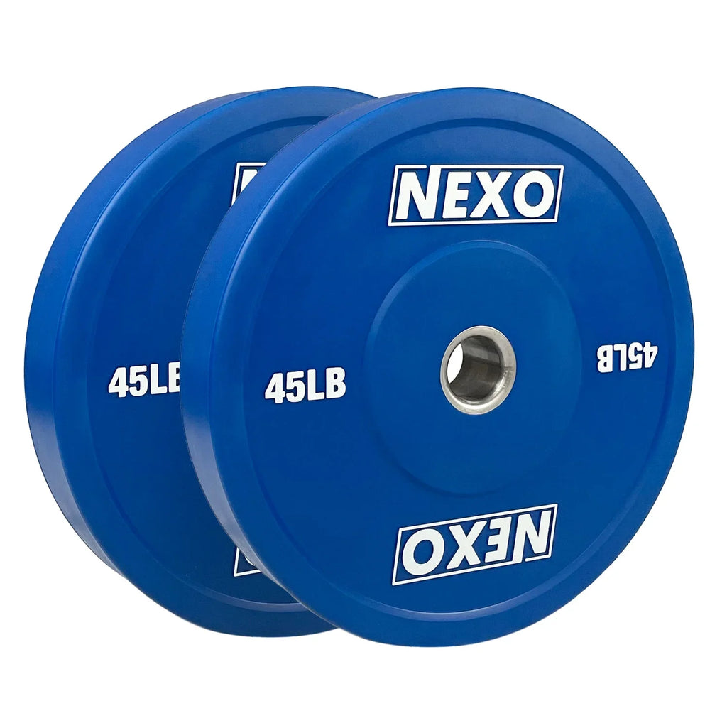 5LB 2x Premium Plates 2x NEXO Bumper 2x Training Colored 2.5LB 10LB 25LB 2x Color - Set Cross Matte 2x Weight Plate 175LB 45LB Finish & Rubber