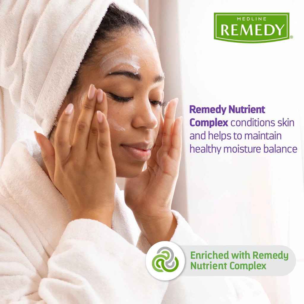 oz, Count, and Clinical Body fl Vanilla Medline Skin Cream, Face Remedy 24 Scent, 2 Cream Moisturizing