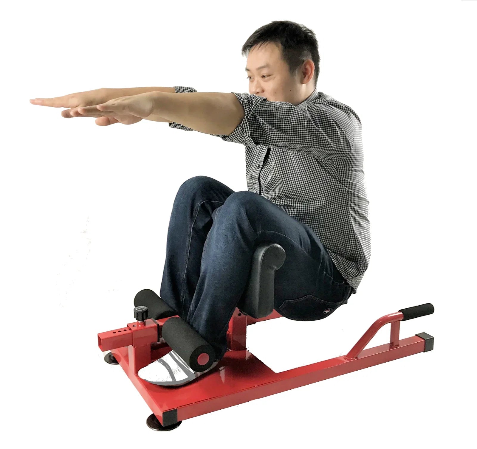 '- for Leg Iron Exercise Bench Bar Home Sissy Sit-ups Squat & 3-in-1 Gym