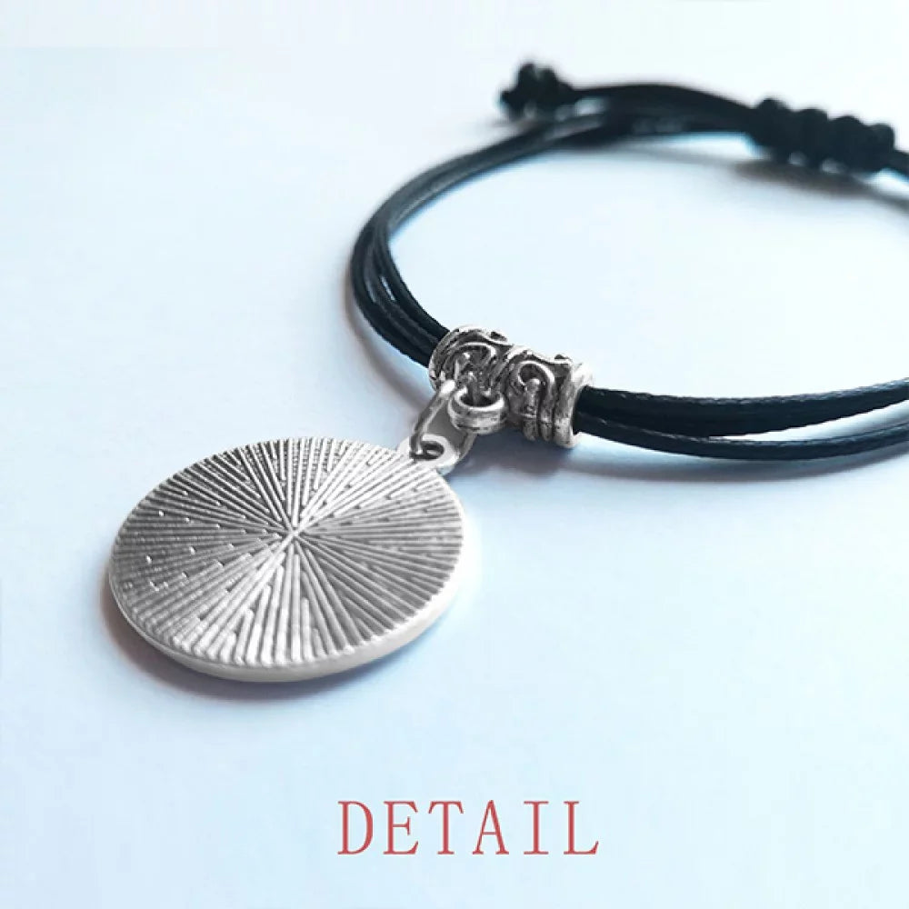 Rope Architecture Bracelet Wristband Black Famous Building Leather Germany Jewelry