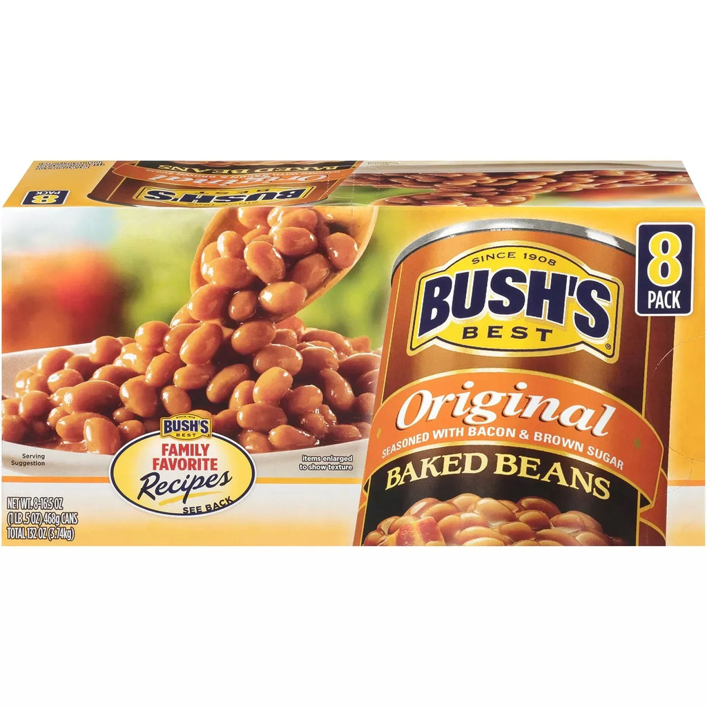 Baked ct.) (16.5 Beans oz, 8 Bush's Original
