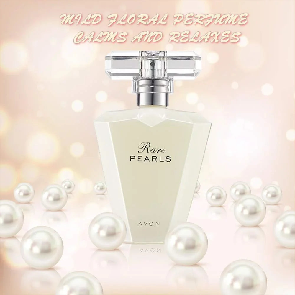 2 fl. Parfum Eau oz. - 1.7 Natural - Pearls Spray Pack Rare Women Avon de Parfume