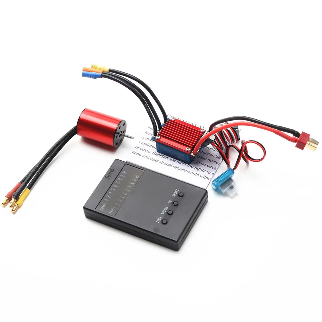 4800KV RC S2435 4P Electric Brushless Servo ESC 2.2KG 25A Speed Controller 116 Truck Sensorless Programming Motor for Brushless Car 118