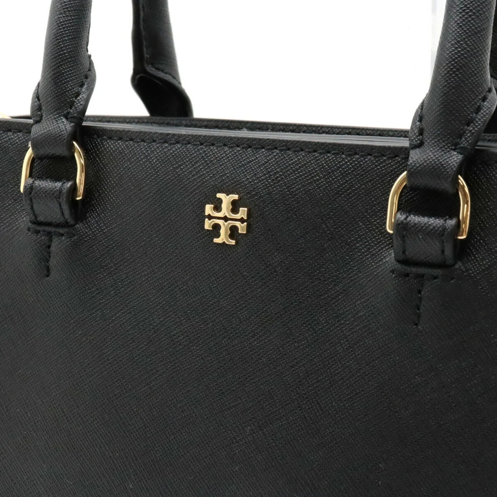 Shoulder Black (Like BURCH New) Burch TORY Bag Tory Leather Handbag Pre-Owned