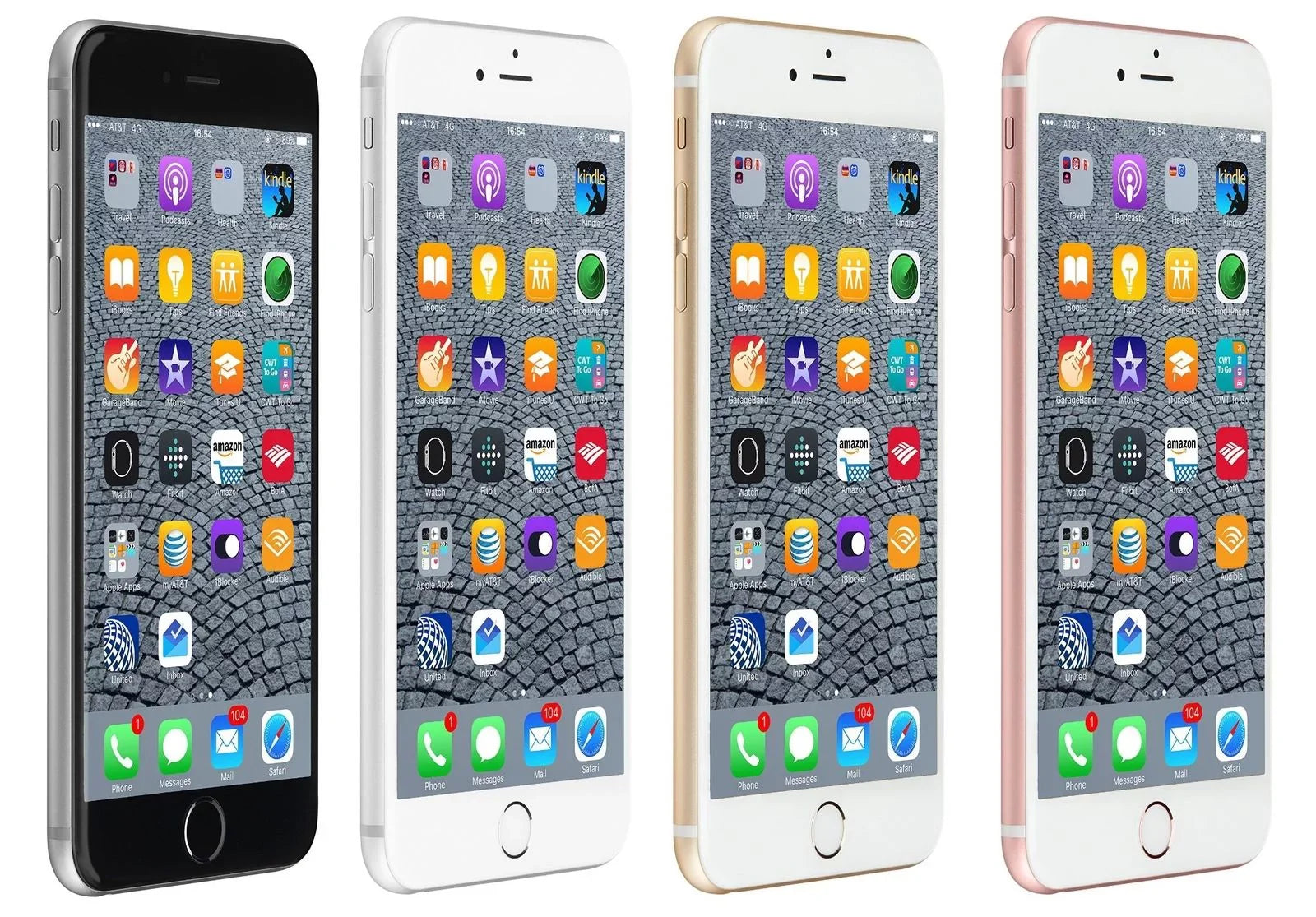 Restored GSM (Refurbished) 6s Plus - Silver  Unlocked 128GB, iPhone