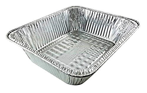 Half-Size TruFit Extra-Deep Foil (1/2) Pan Handi-Foil (Pack Aluminum 100) Table Steam of
