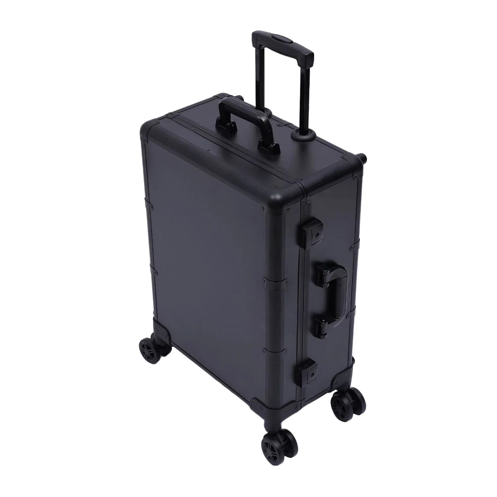 with Luggage DENEST Train Cosmetic Makeup Case Trolley Organizer Key Travel Box Rolling