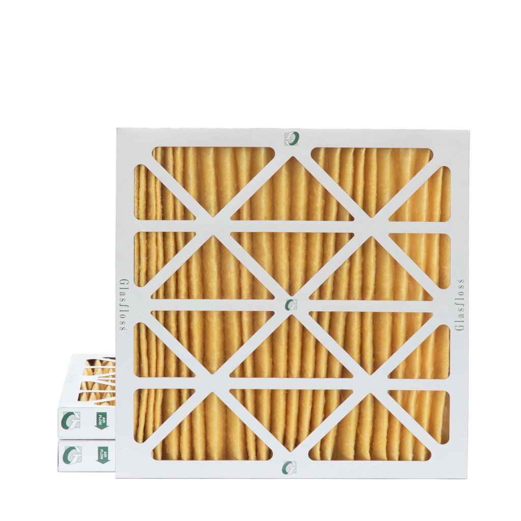 Glasfloss. x Pack of Air x 11 19-1/2 1-3/4 Actual by Inch 3 Size: 19-1/2 MERV 20x20x2 Pleated 2" Filters