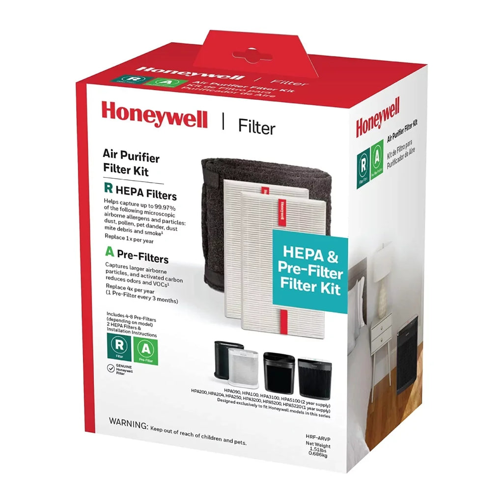 Value HRFARVP, Replacement Pack Purifier Filter, Filter, HEPA Air Honeywell