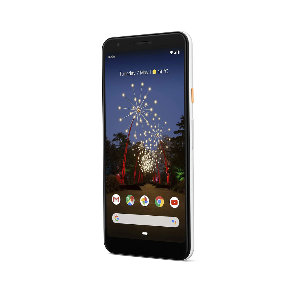 Google International - (2019) Pixel White) 4G/LTE, Factory G020F CDMA) Version (5.6" (Refurbished) Pre-Owned 3A inch, Unlocked Smartphone GSM, 64GB (Clearly
