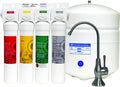 Twist Brushed Reverse Osmosis Nickel, WP531417 Plus Faucet, Pure RO LIHONG with Filtration System Standard Top-Mount