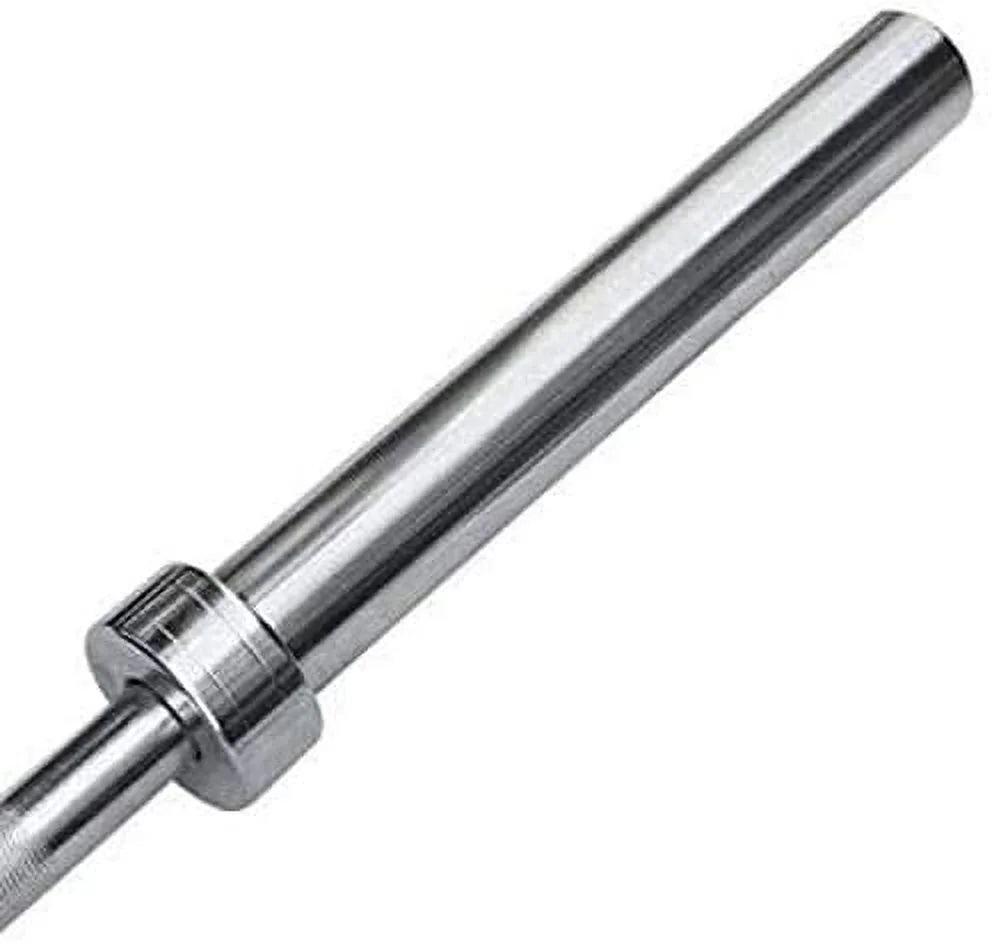 lb. - Bar Weight 86" Straight - Bar Heavy-Duty 330 Olympic 2-inch for Capacity Plates Barbell Weightlifting Weight