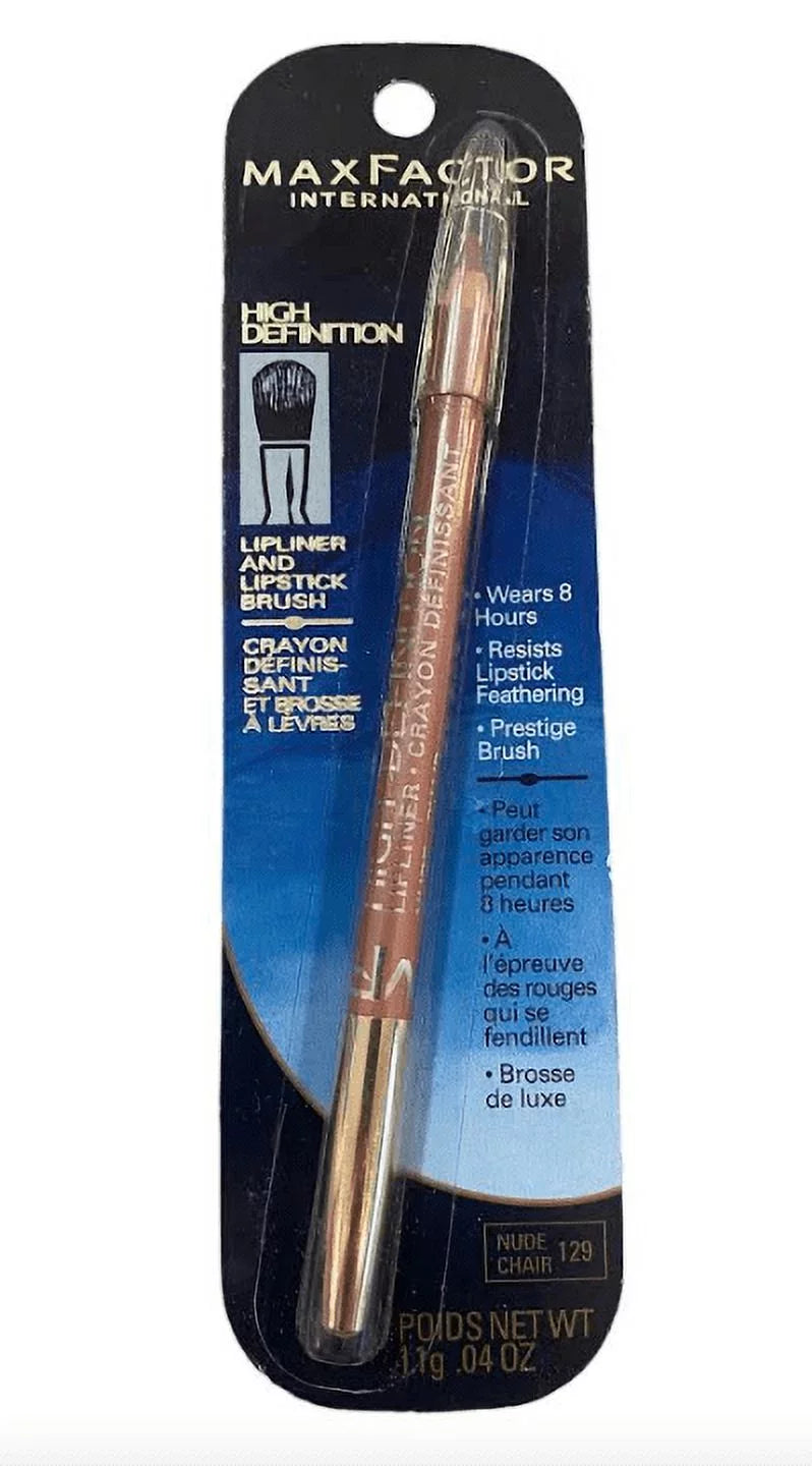 Definition Lipstick Lipliner Nude High Brush and Factor 129 Max
