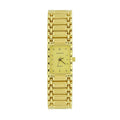 dial tone champagne Ladies rectangle gold case EM898N ELGIN