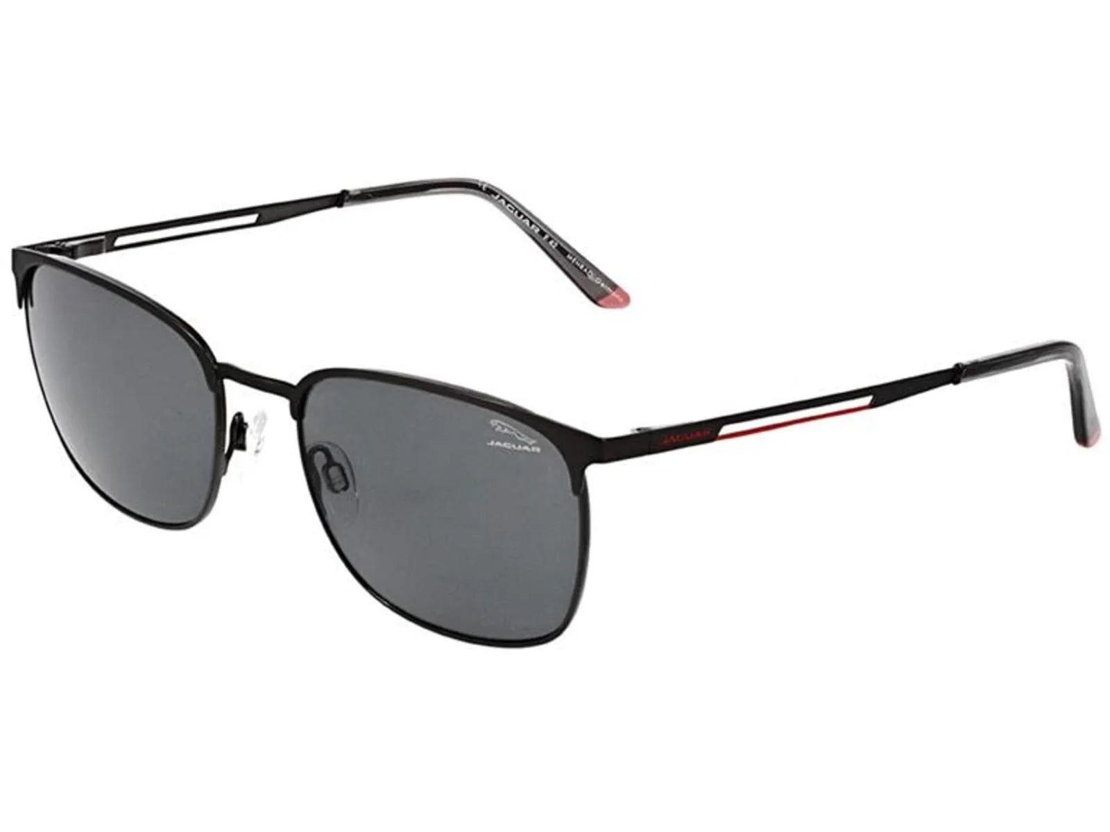 57-17-145 Grey-Red, Lenses, Jaguar 37595 Sunglasses, Nano