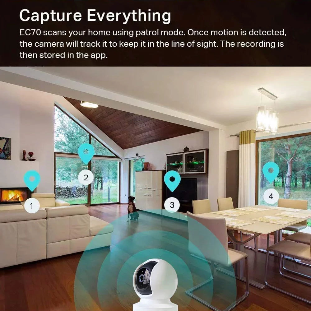 WiFi - 1080P Security Night Vision Nozaya - Camera HD Wireless HD,