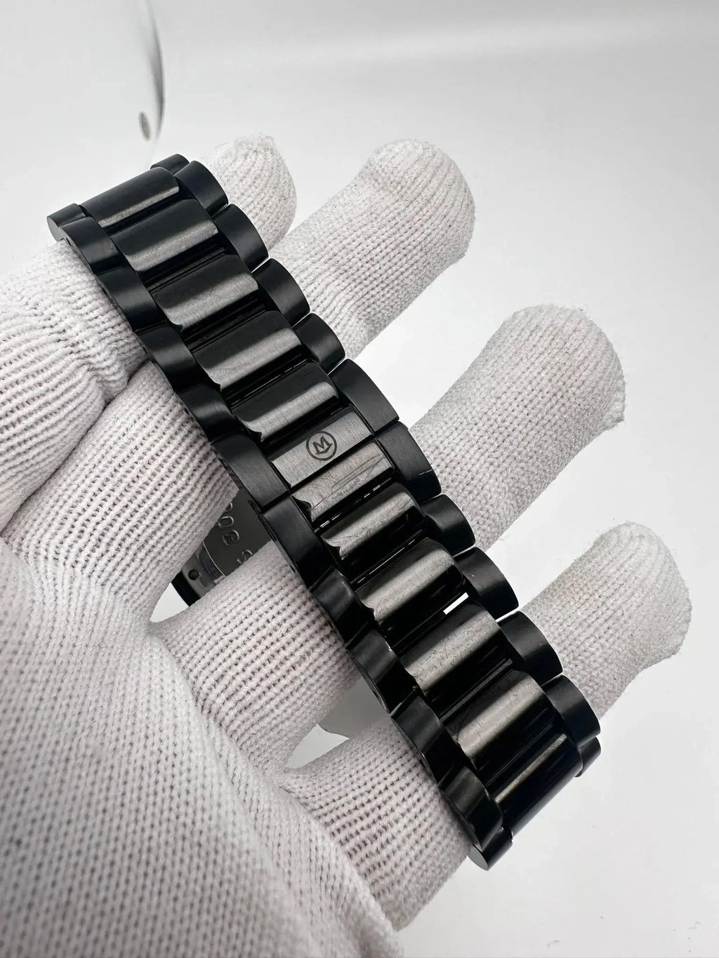 Black Pre-Owned (Good) 800 PVD Series Watch Quartz Movado Steel 2600119 Coated