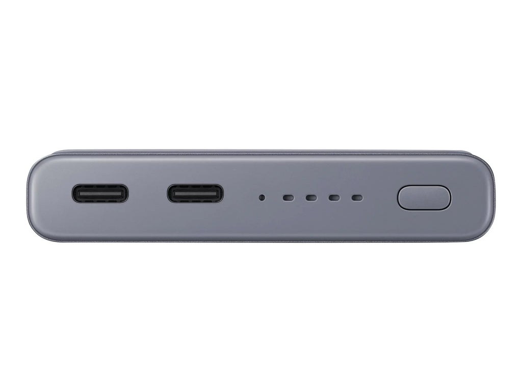 Wireless USB-C Portable Fast Super 25W Charger - 10000mAh Silver Battery