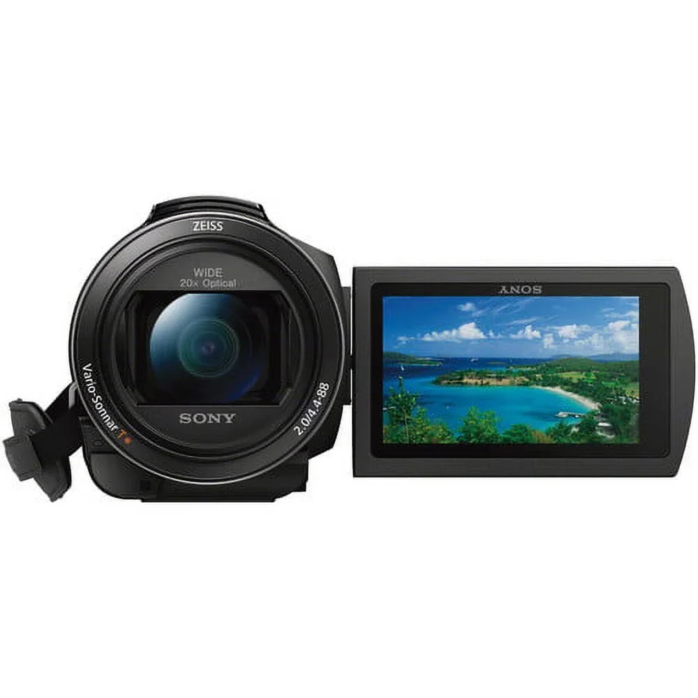Set Ultra HD Starter Sony Handycam Camcorder - FDR-AX53 4K