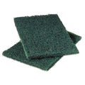 Dozen, Pad Scouring 6 x Green, 9, 86, Heavy-Duty Scotch-Brite Each