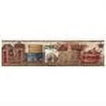 Outhouses HK4648bd Country Bath Wallpaper Border 877245 with