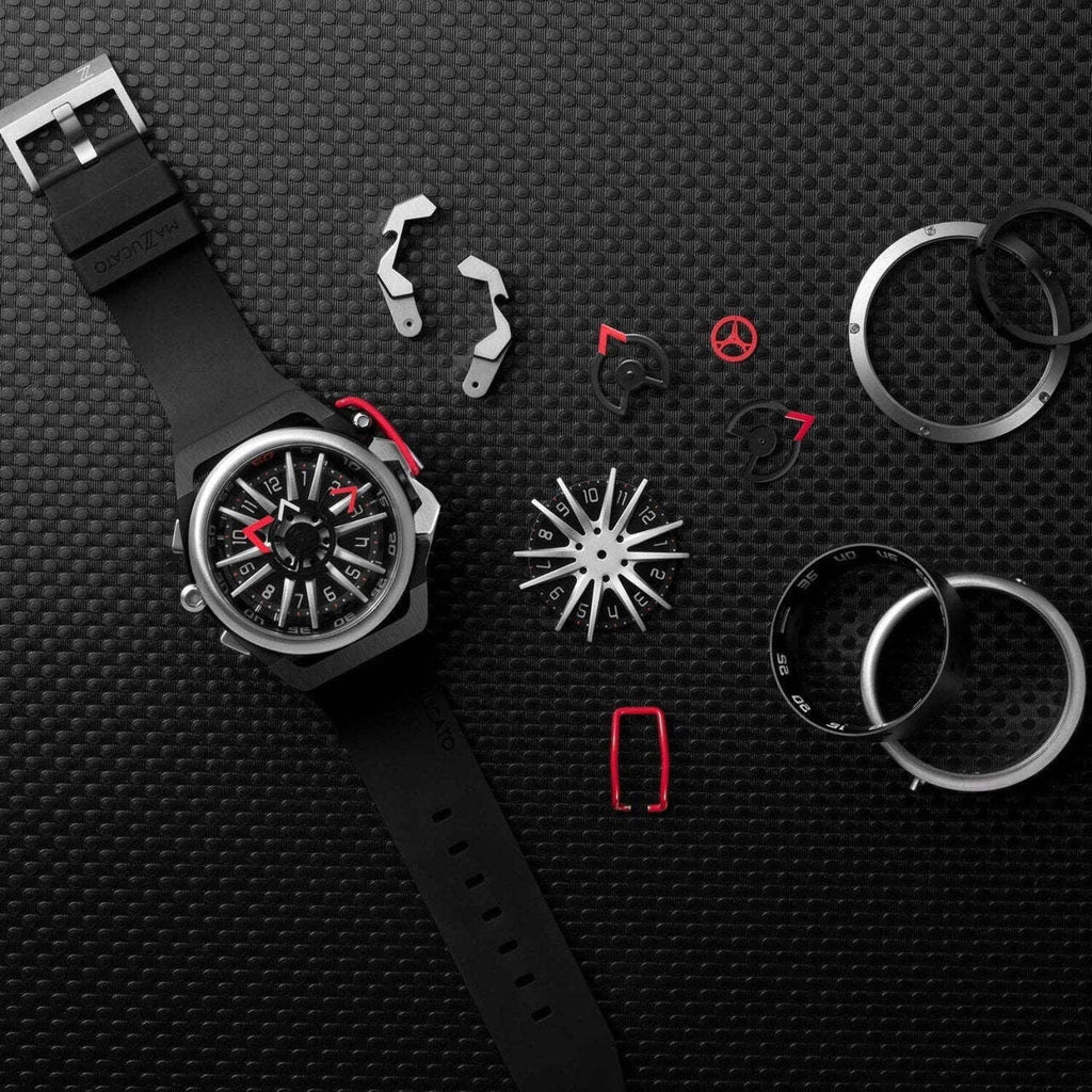 Red Mazzucato RIM Reversible Automatic Black