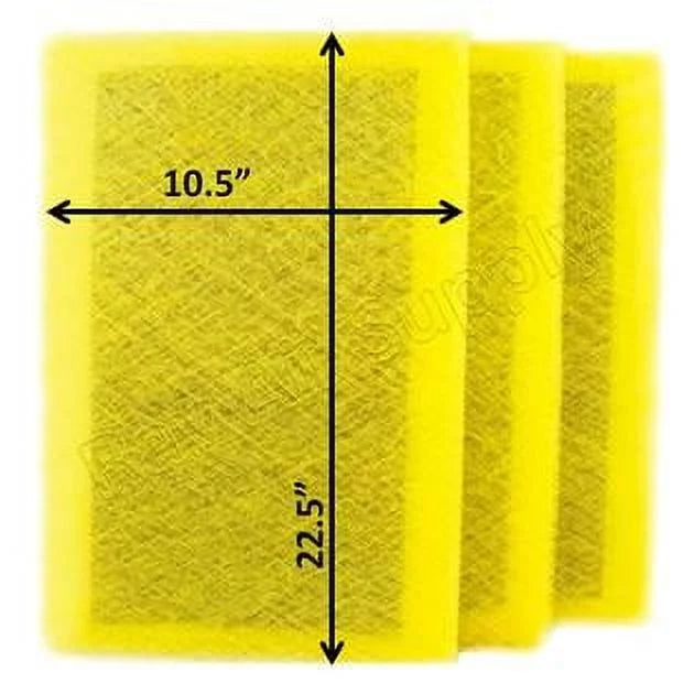Air Compatible SUPPLY 12x25 (3 MicroPower Replacement Pack) RAYAIR Filter Guard with Pads Cleaner