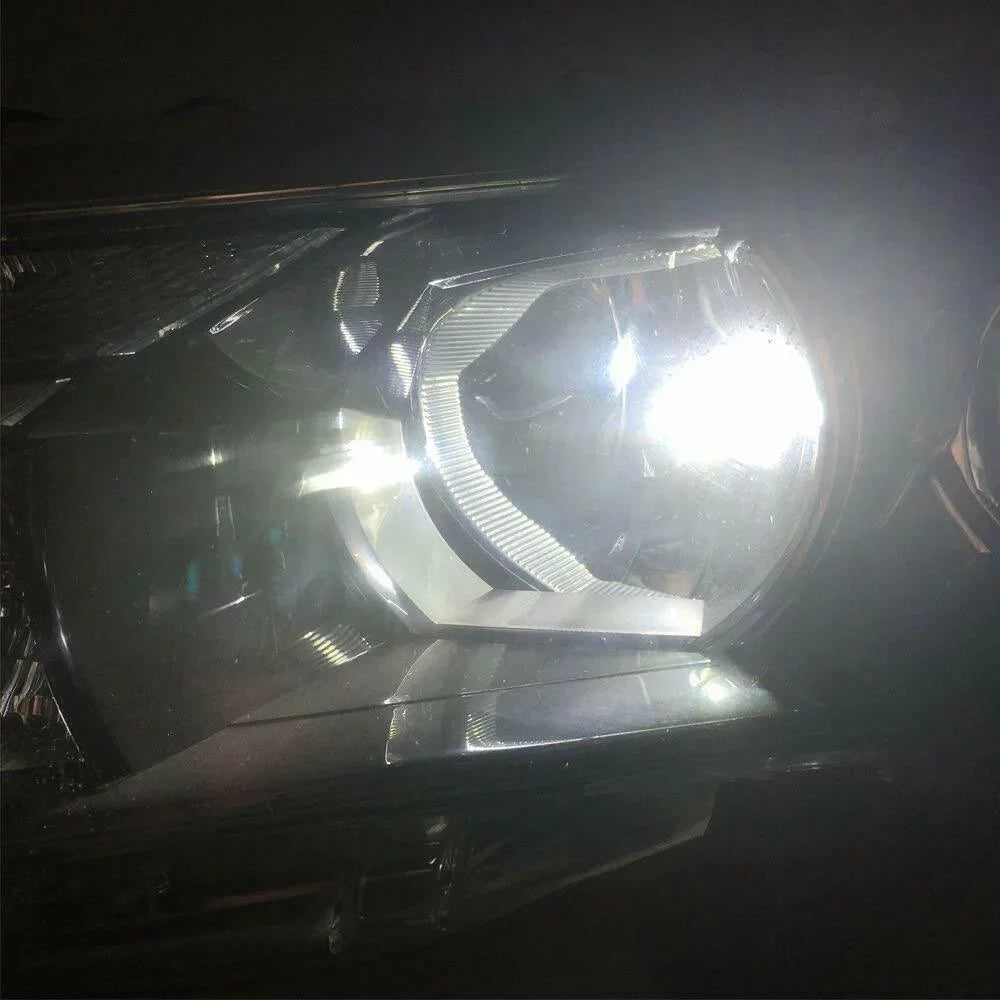 Super Outlander 9005 Headlight Combo High/Low Bulbs 2017 Mitsubishi for Bright Beam H7 LED BMZONCC 2019 2018