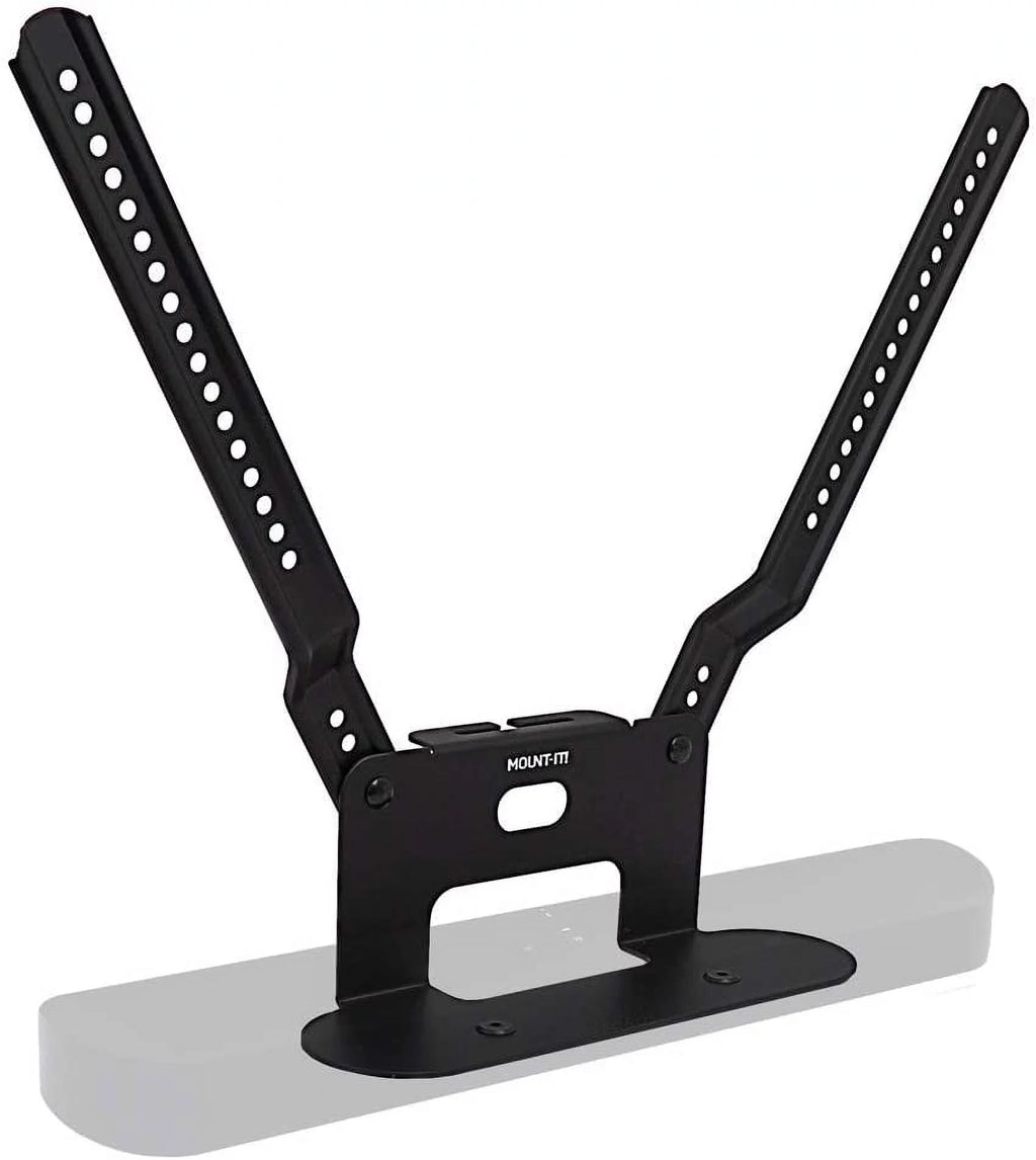 Soundbar VESA Sound with | Sonos Pattern Mount Mount-It! Compatible Beam 600mm - Bar 200mm TV Mounting Mounting with Shelf for Bracket Televisions Speaker Kit