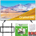 UN85TU8000 HD (2020 Wall Smart Installation Cables Gear Processing 4K Adapter Surge TV Model) Bundle Ultra Mount 85-inch + TaskRabbit + + 4K  with Deco Services HDMI Crystal LED