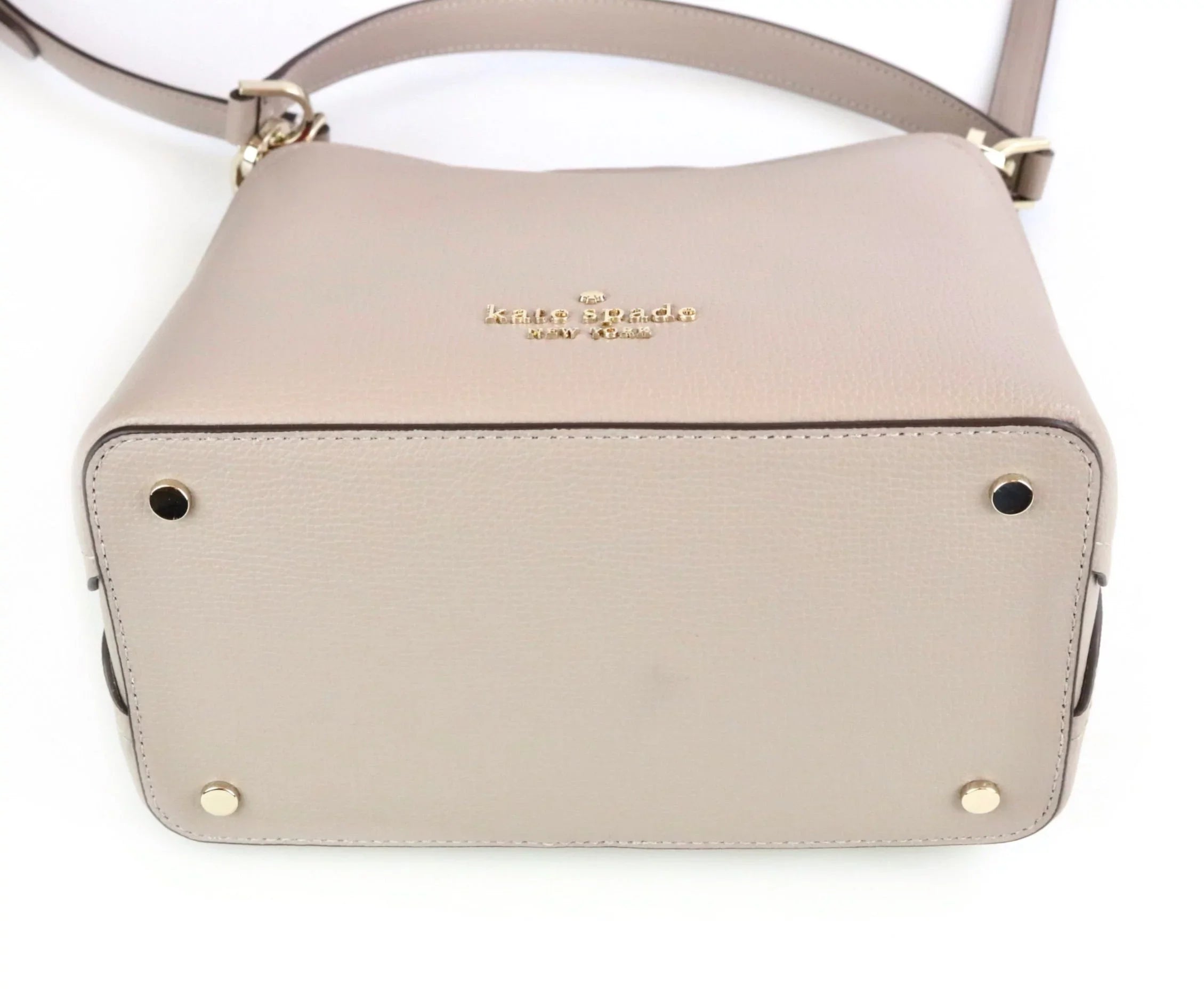 Taupe Kate Warm Small Darcy Bag - Bucket Spade