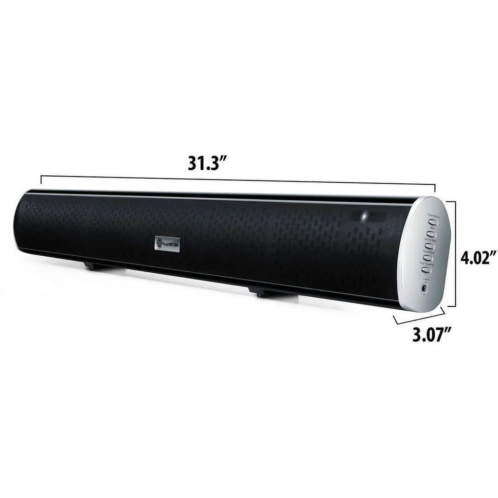 With Bar More Home -  , 2.1 GOgroove HD Wall Mounting , & Kit with and TCL Smart Sony 4K Subwoofer Bluetooth , Speaker & Theater Works TVs Sound , Internal , VIZIO
