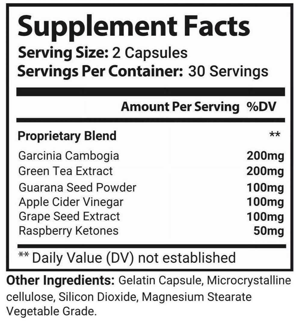 Protetox Formula, 60 Pills, Natural Diet Fat Vegan- Capsules Burner,