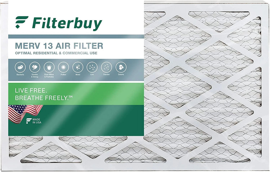 Filterbuy AC HVAC Filters Air 10x30x2 Furnace 13 Pleated MERV (1-Pack)