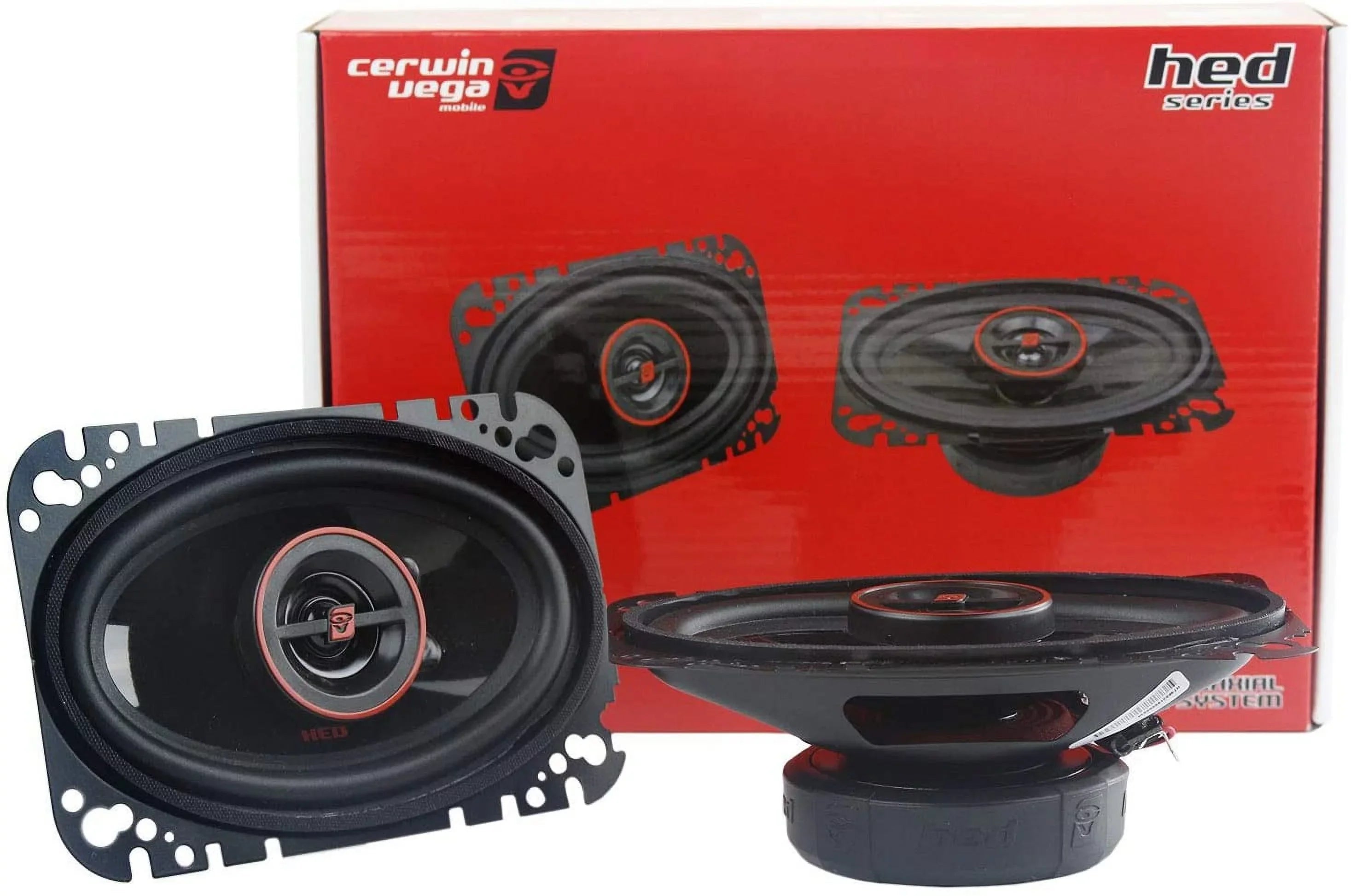 2-Way (4" x H746 CERWIN-VEGA 275 MOBILE max) HED(R) 6", Watts Speakers Coaxial Series