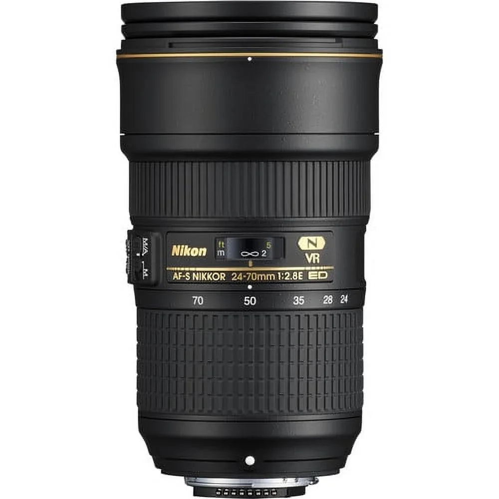 Lens Bundle Accessory VR f/2.8E NIKKOR 20052 ED 24-70mm 7PC AF-S Nikon -