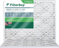 Filterbuy (2-Pack) Furnace 14x20x1 Filters 13 Pleated HVAC MERV Air AC